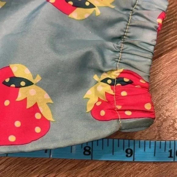 [2-3Y]NEXT  Strawberry Print Rain Windbreaker - Picture 7 of 8